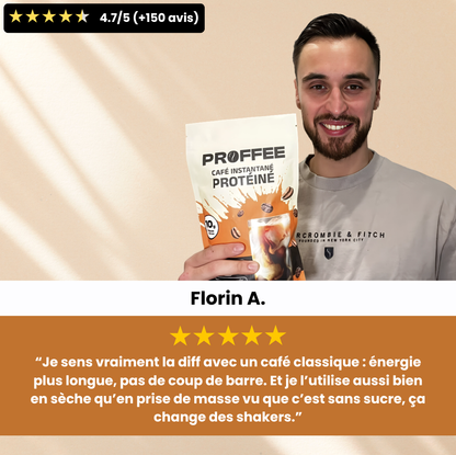Café instantané protéiné