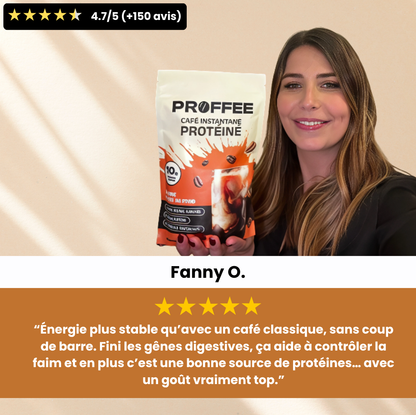 Café instantané protéiné