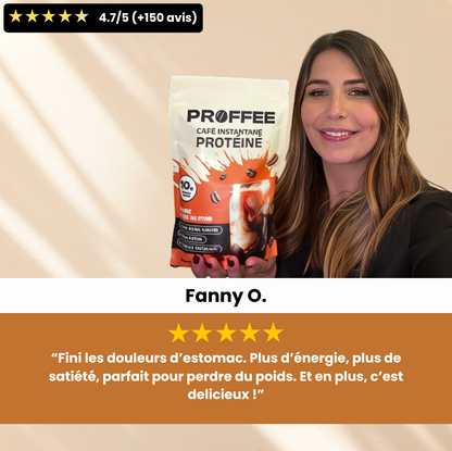 Café instantané protéiné